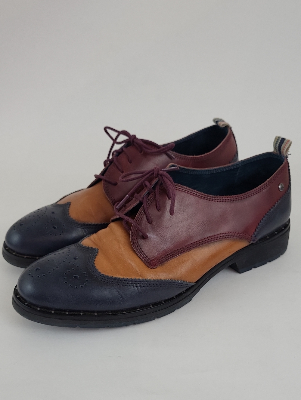 Women's Pikolinos Caravaca Oxford Wingtip Shoes Size EU 40 / Womens 9.5 - 10